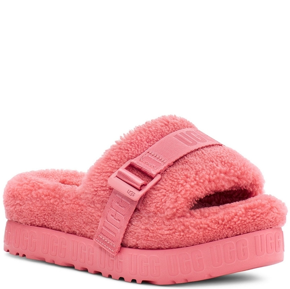 UGG Shoes - NEW UGG Fluffita Shearling Platform Slide Slippers